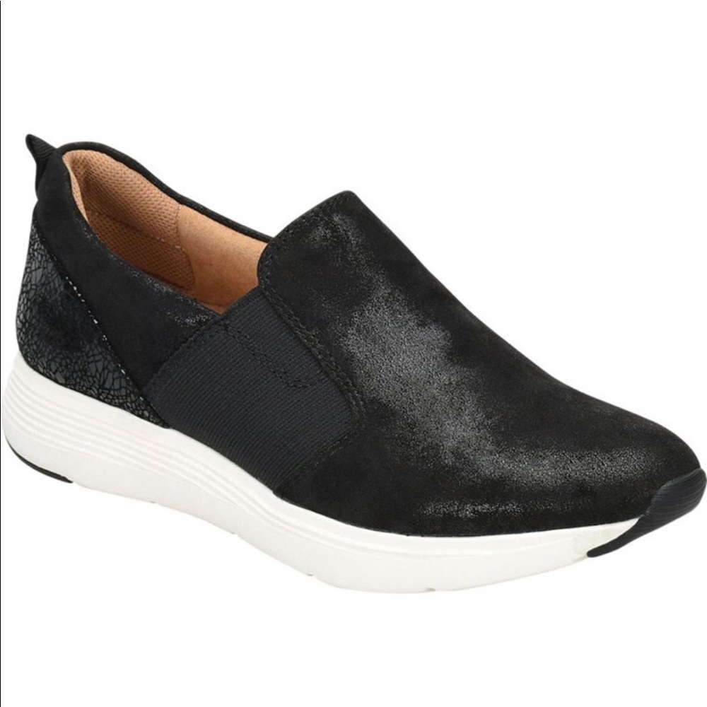 Comfortiva Align Memory Foam Suede Slip-on Sneaker
